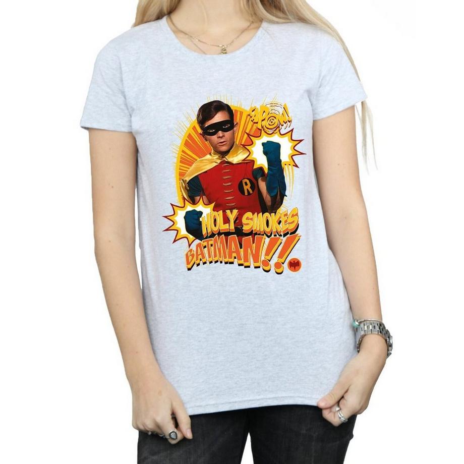 DC COMICS Holy Smokes Batman Robin T-Shirt  