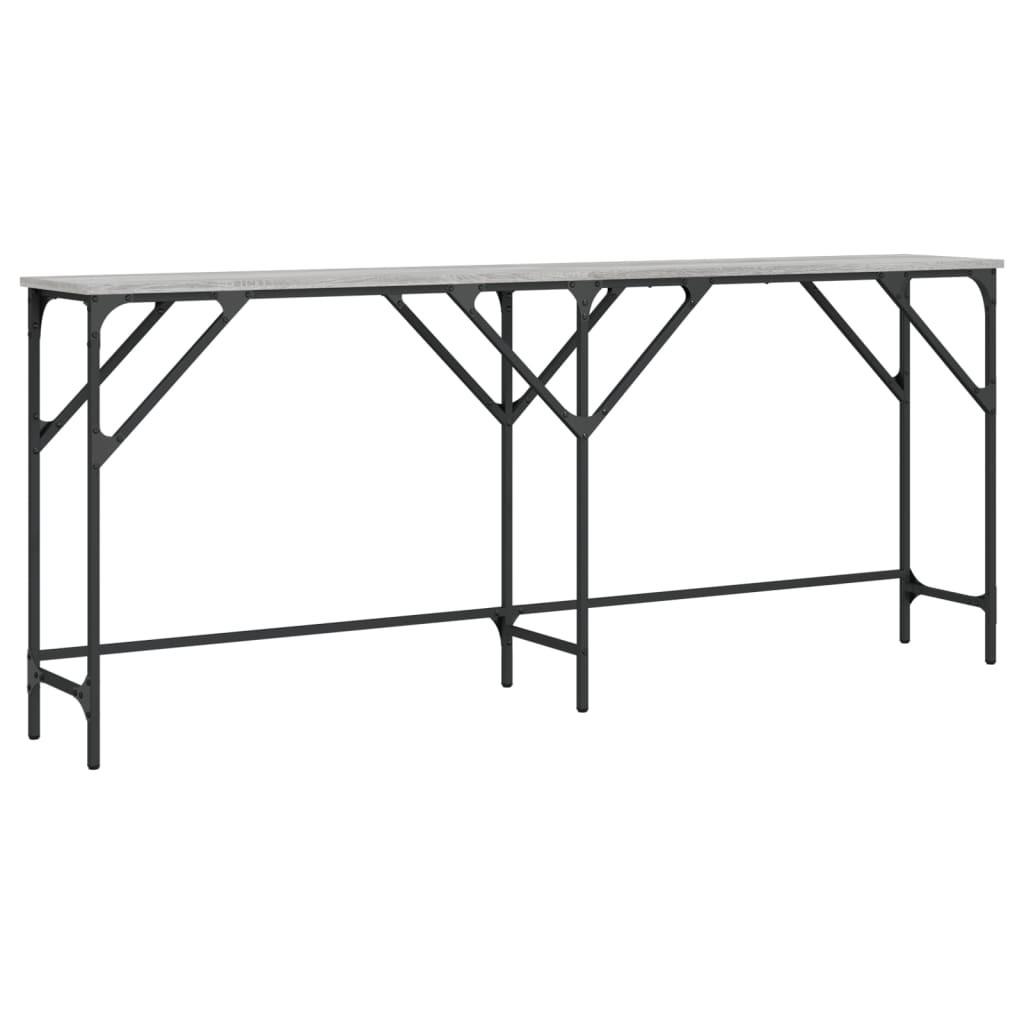 VidaXL Table console bois d'ingénierie  