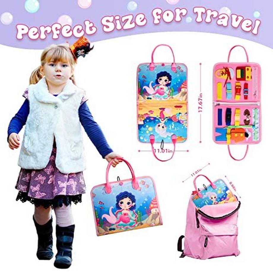 Activity-board  Busy Board 4-Schichten, Activity Board Meerjungfrau 