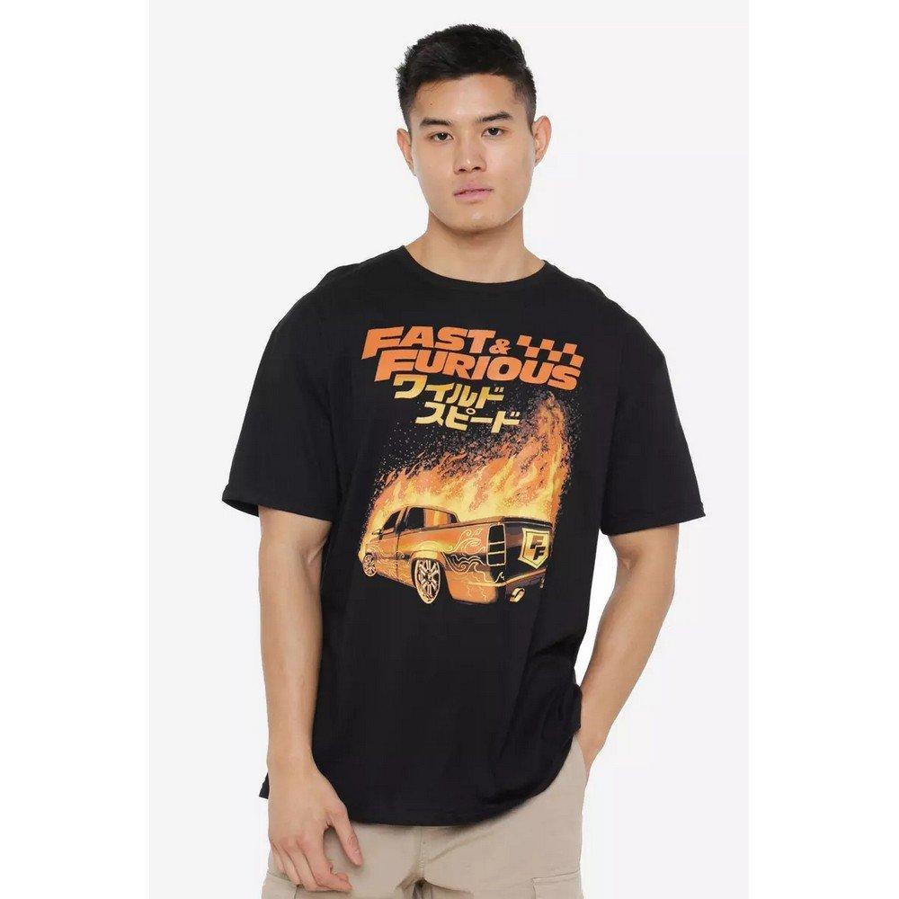 Fast & Furious Grafikdruck T-Shirt  
