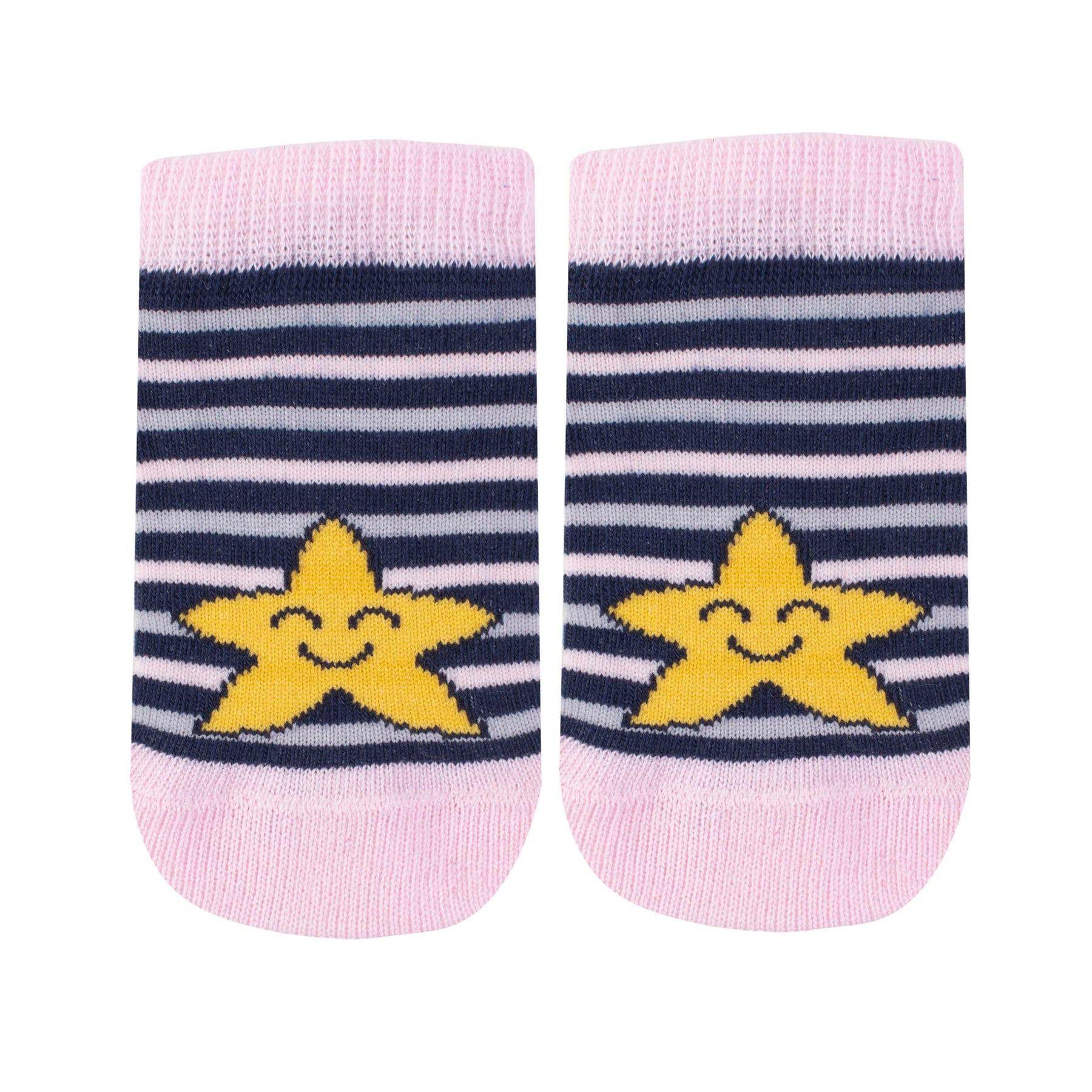 isotoner Sirene Chaussettes Bébé Rayées Étoile  