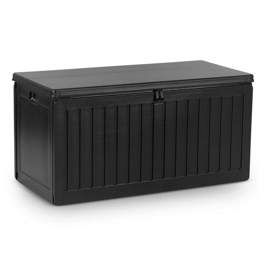 Box da giardino 109 x 51 x 55 cm 270 litri nero