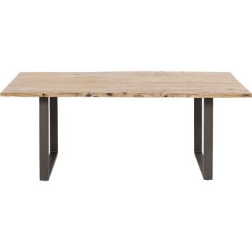 Table Harmony acier brut 200x100cm