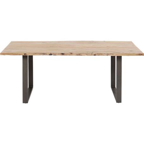 KARE Design Table Harmony acier brut 200x100cm  