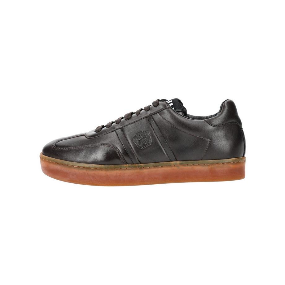 Melvin & Hamilton Basket en cuir avec design bas  