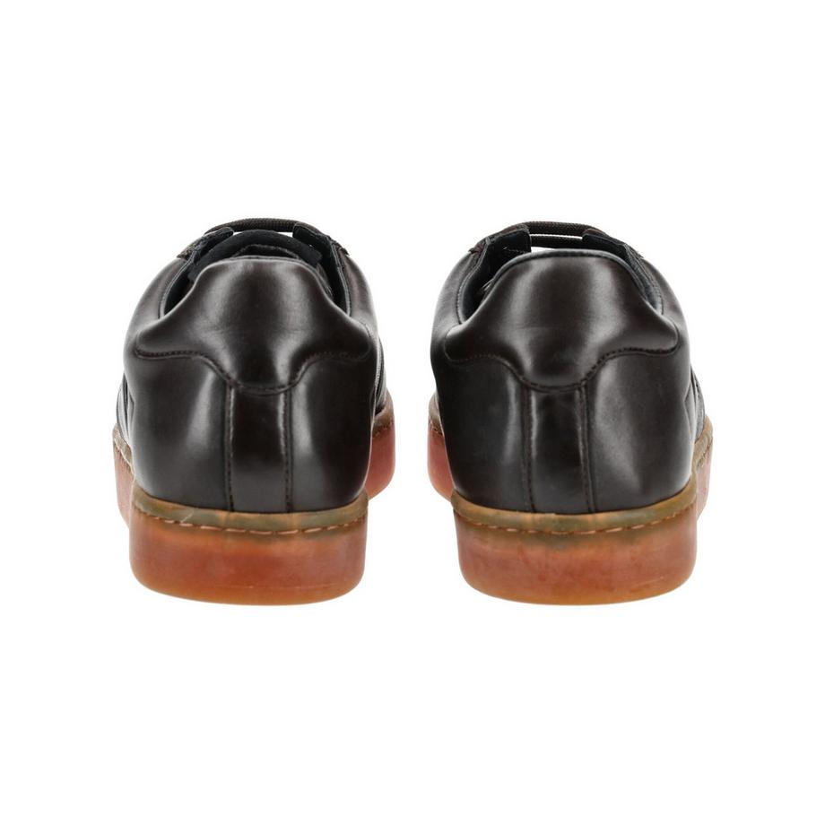 Melvin & Hamilton Basket en cuir avec design bas  