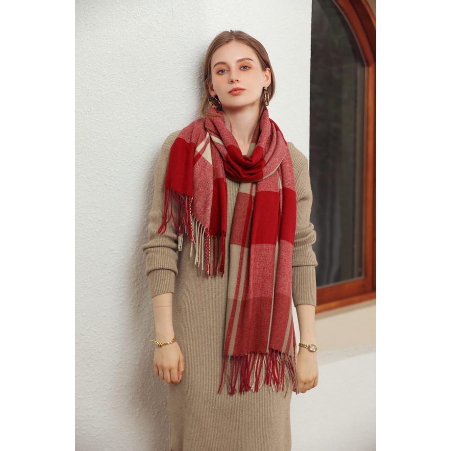 Only-bags.store Pashmina Sciarpa Plaid Oversize  