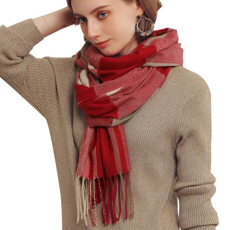 Only-bags.store Pashmina Écharpe Plaid Surdimensionnée  