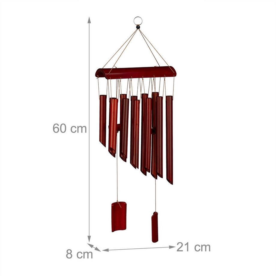 B2X  Carillons éoliens en bambou 