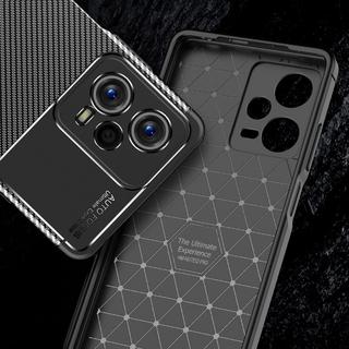 Cover-Discount  Xiaomi Poco X5 - Carbon Fiber Case Schwarz 