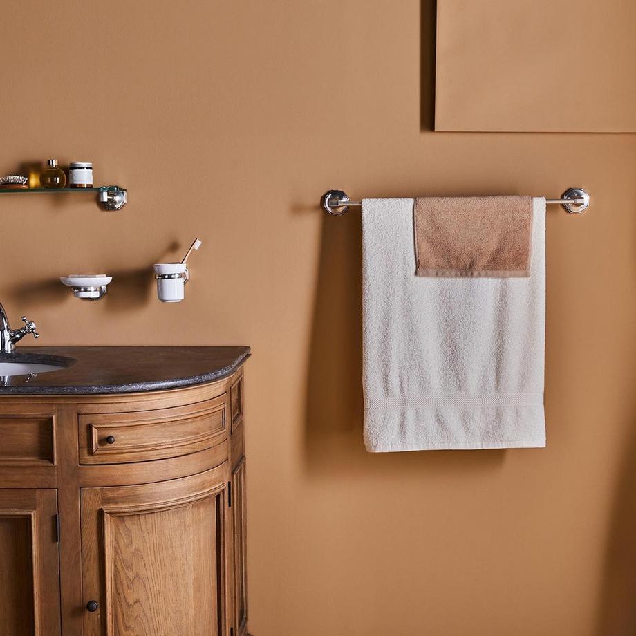 Calicosy  Portasapone da parete in ottone Octo 