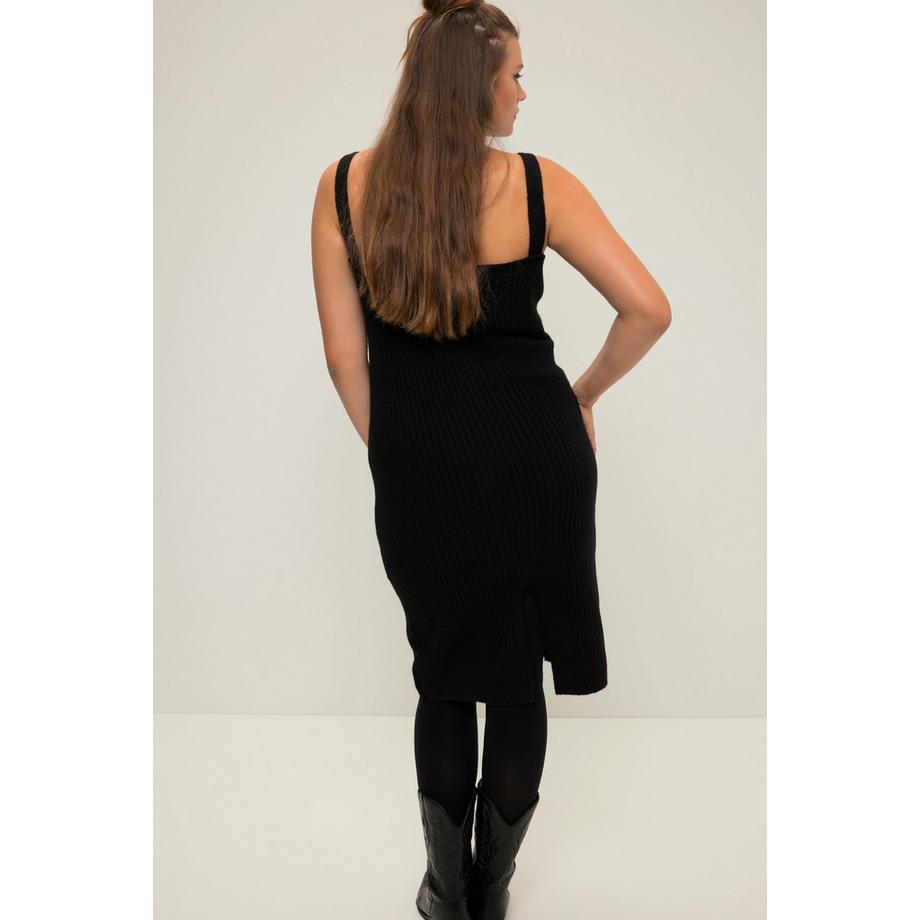 Studio Untold Abito in maglia a costine taglio dritto  