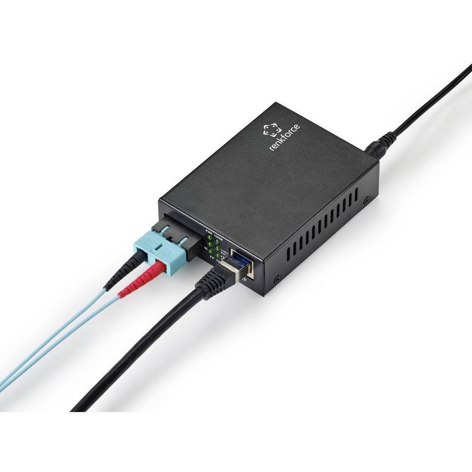 Renkforce  Glasfaser RJ45 