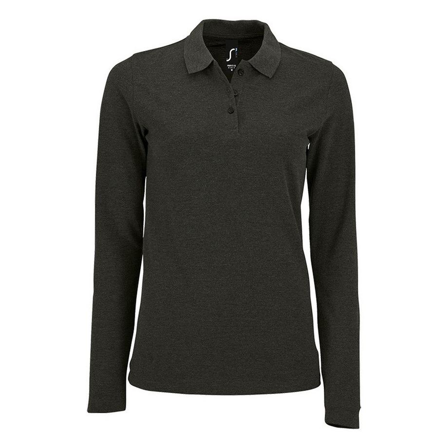SOLS Langärmliges Poloshirt  