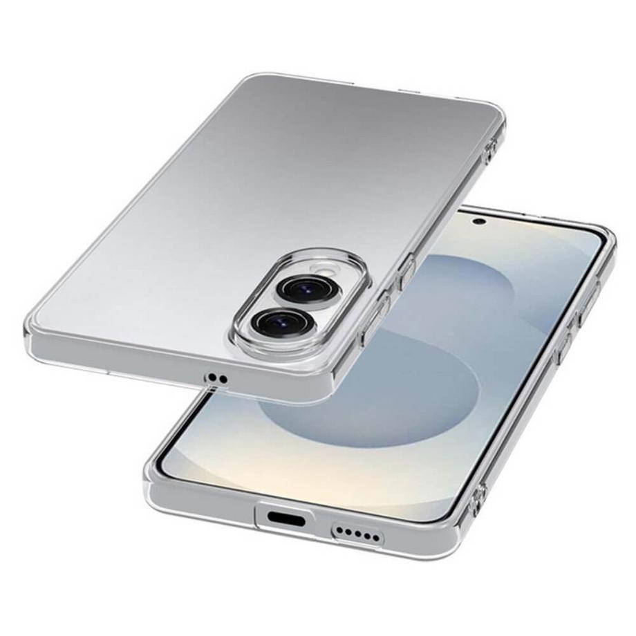 Cover-Discount  Galaxy S25 Edge - Silikon Gummi Case transparent 