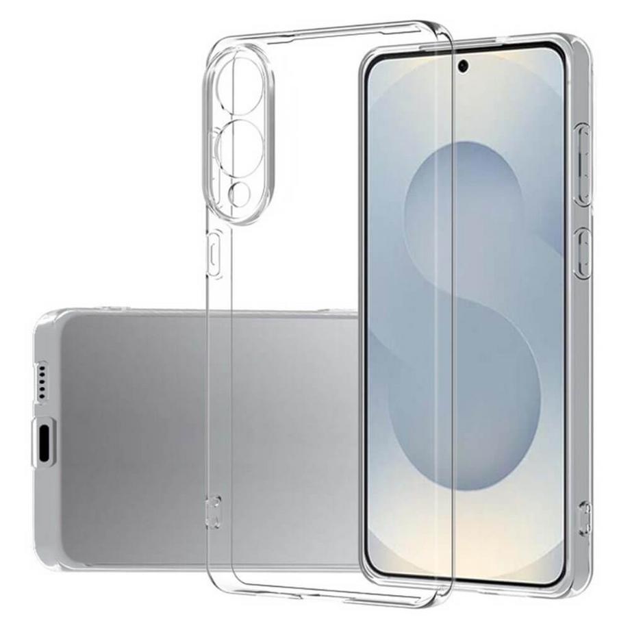 Galaxy S25 Edge - Silikon Gummi Case transparent