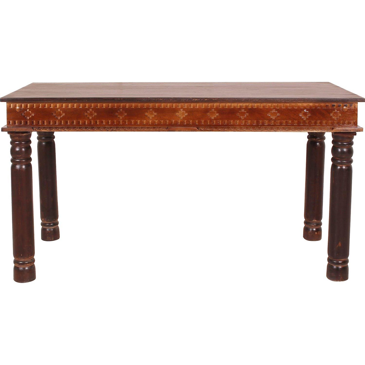 mutoni Table Elvana marron 140x70  