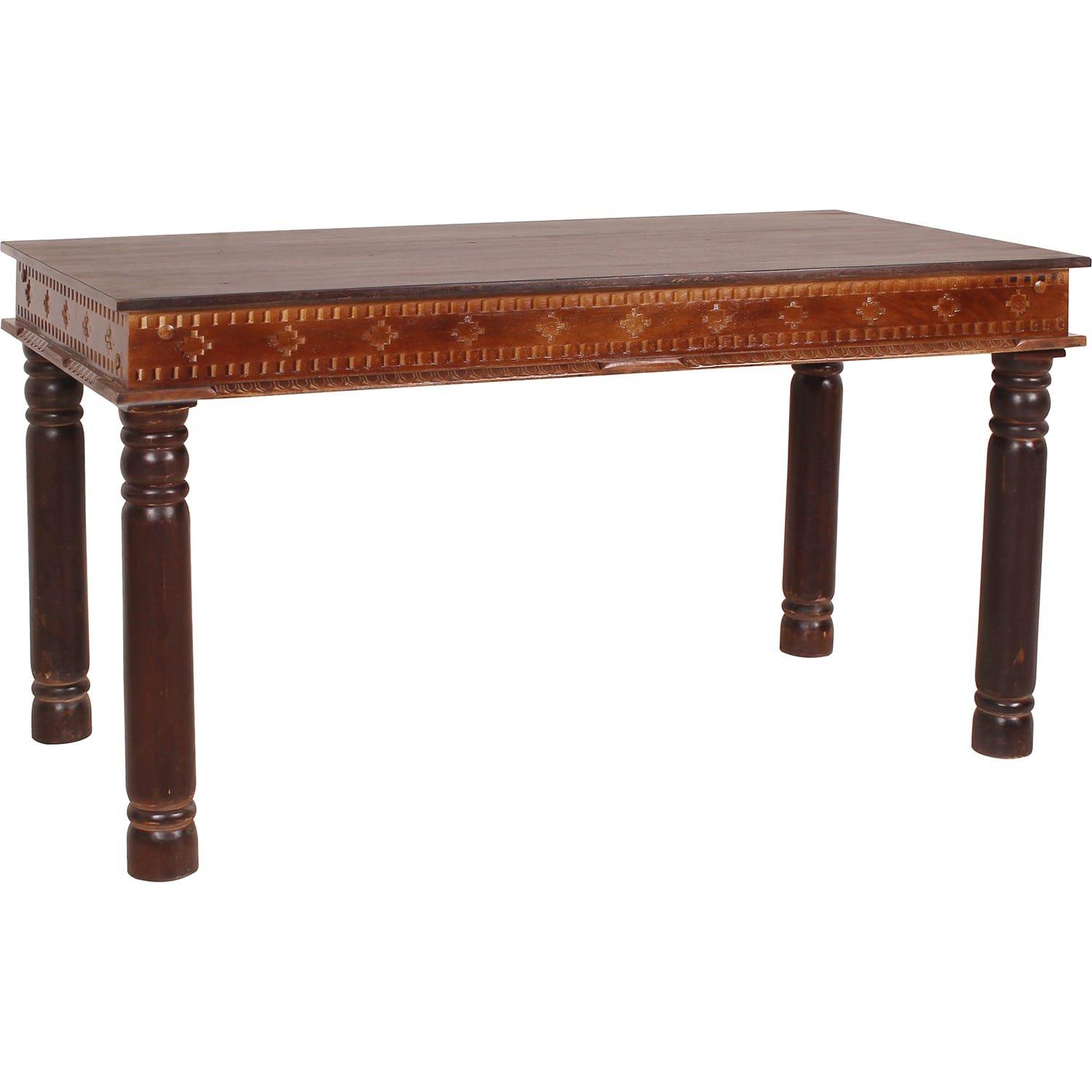 mutoni Table Elvana marron 140x70  