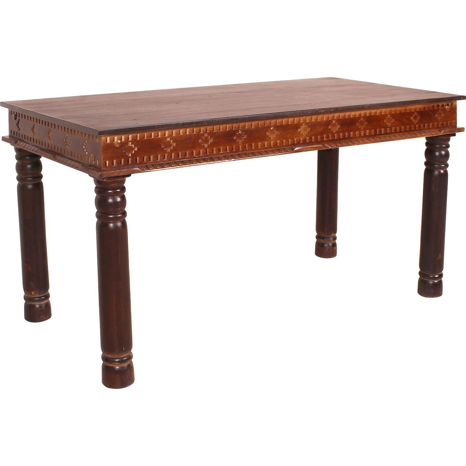 mutoni Table Elvana marron 140x70  