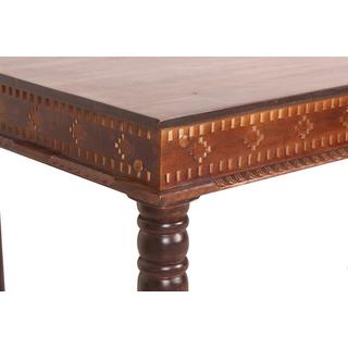 mutoni Table Elvana marron 140x70  