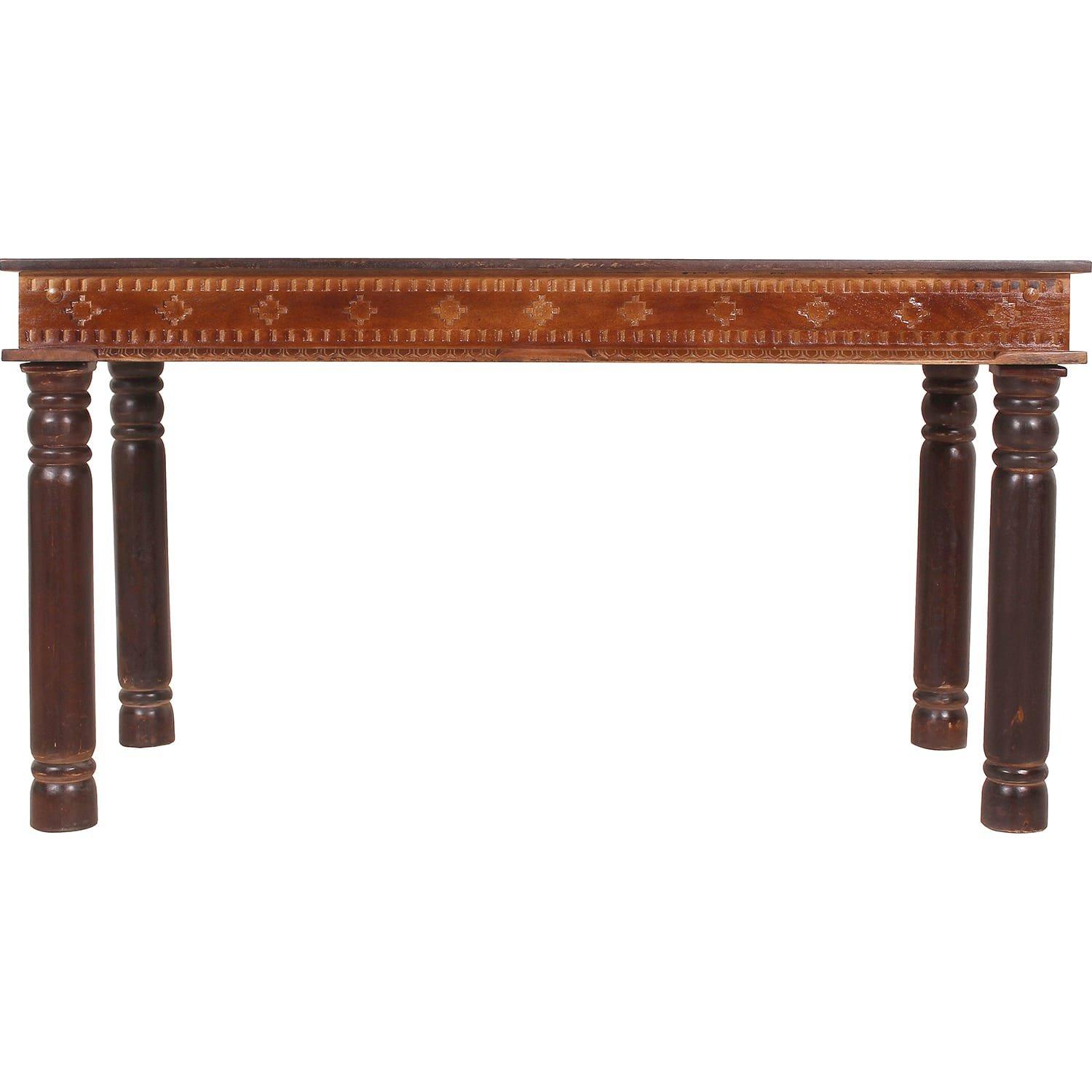 mutoni Table Elvana marron 140x70  