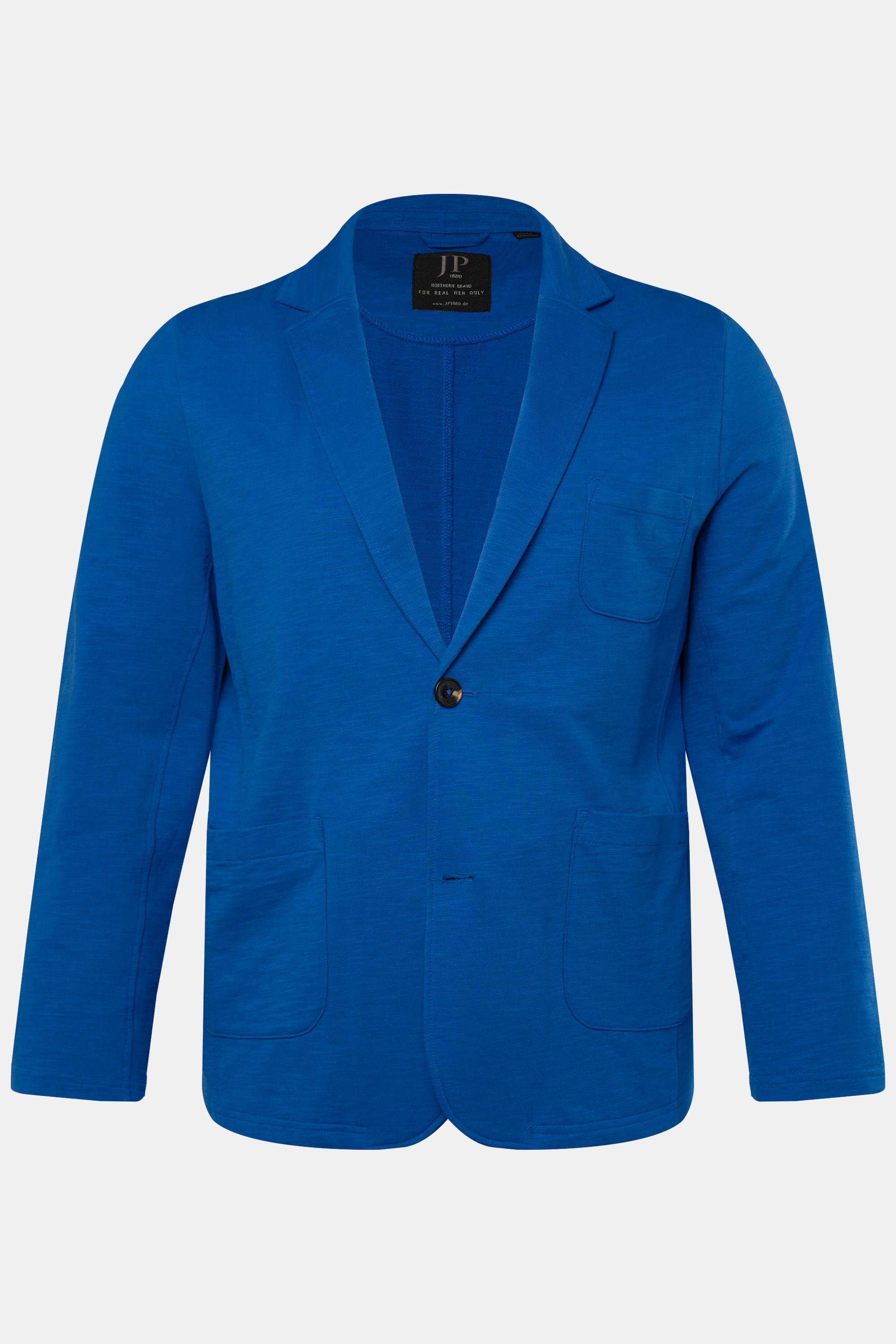 JP1880 Giacca Felpa Fiammata Revers Tasche Applicate  