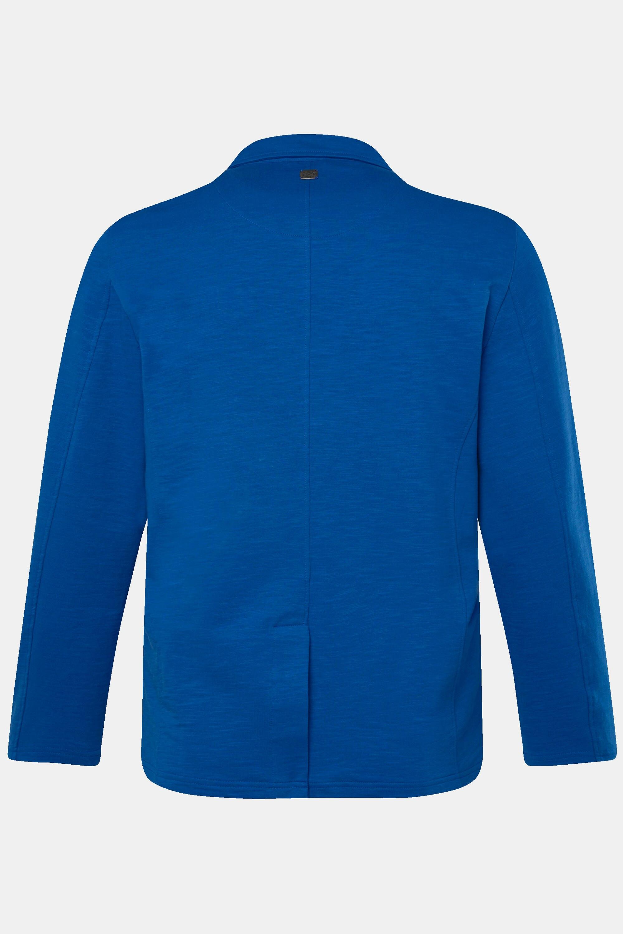 JP1880 Giacca Felpa Fiammata Revers Tasche Applicate  