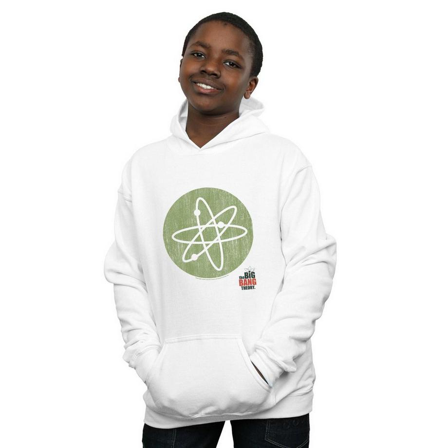 The Big Bang Theory  Felpa Con Cappuccio Logo 