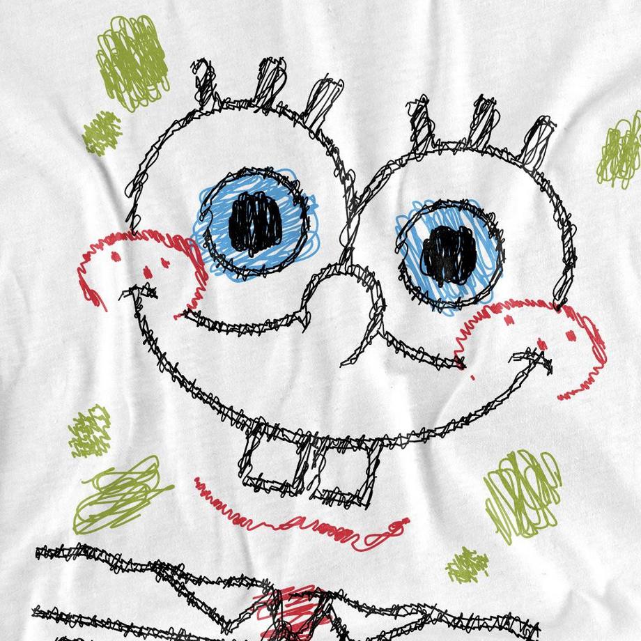 Nickelodeon T-Shirt Stampa Sketch  