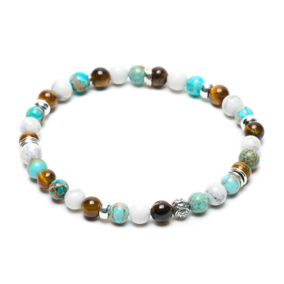 Balibay  Luca  Armband mit Edelsteinen und 925 Sterling Silber 