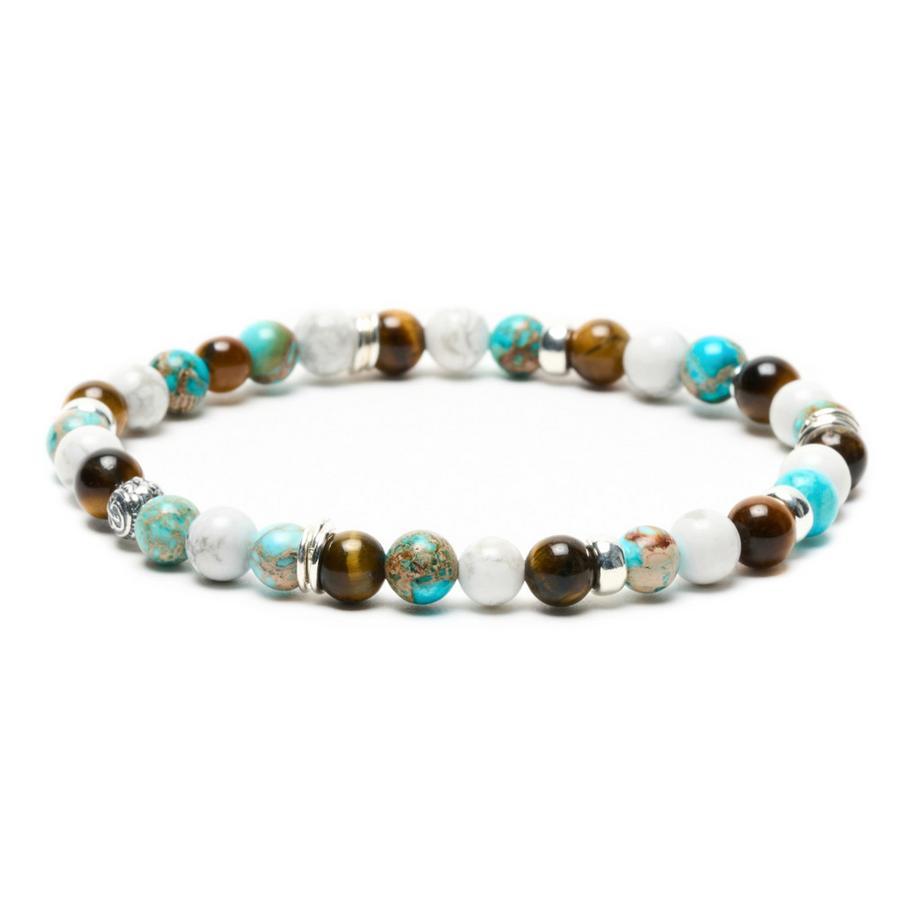 Luca  Armband mit Edelsteinen und 925 Sterling Silber