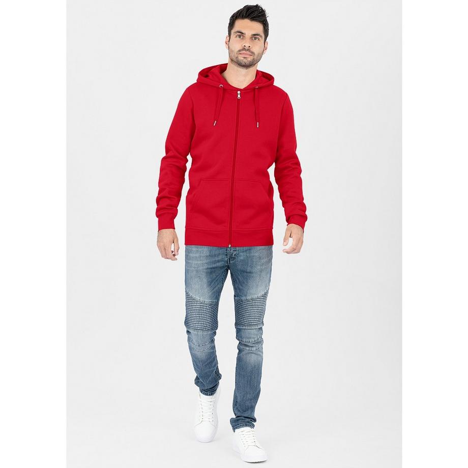 Jako Organic Full Zip Hoodie  