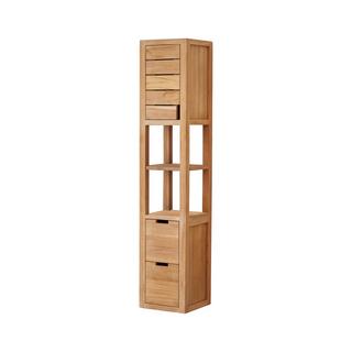 Tikamoon Hochschrank aus massivem Teak Serena  