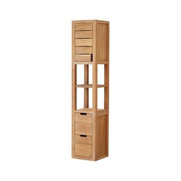 Hochschrank aus massivem Teak Serena