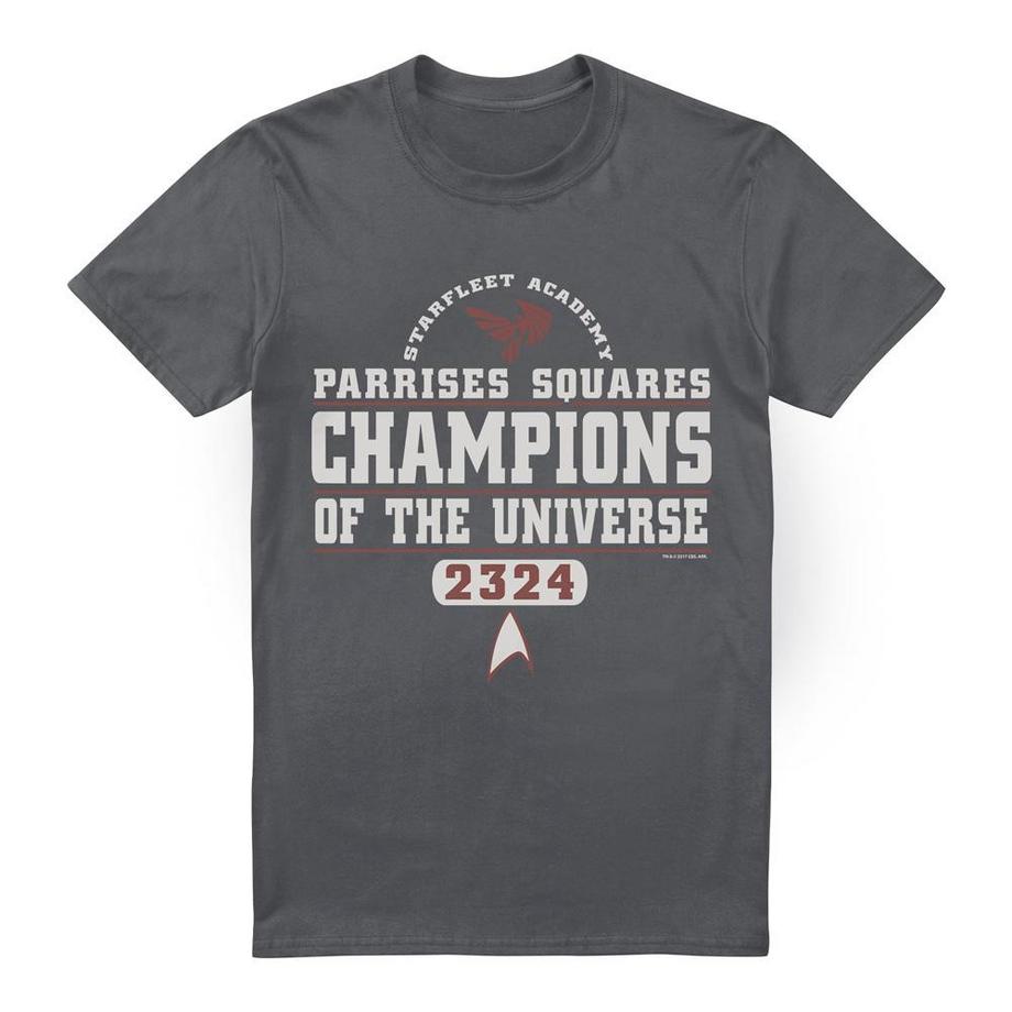 Star Trek Champions T-Shirt Stampata Maniche Corte  