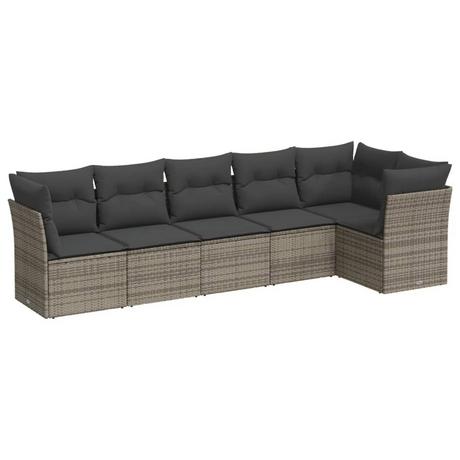 VidaXL Garten sofagarnitur poly-rattan  