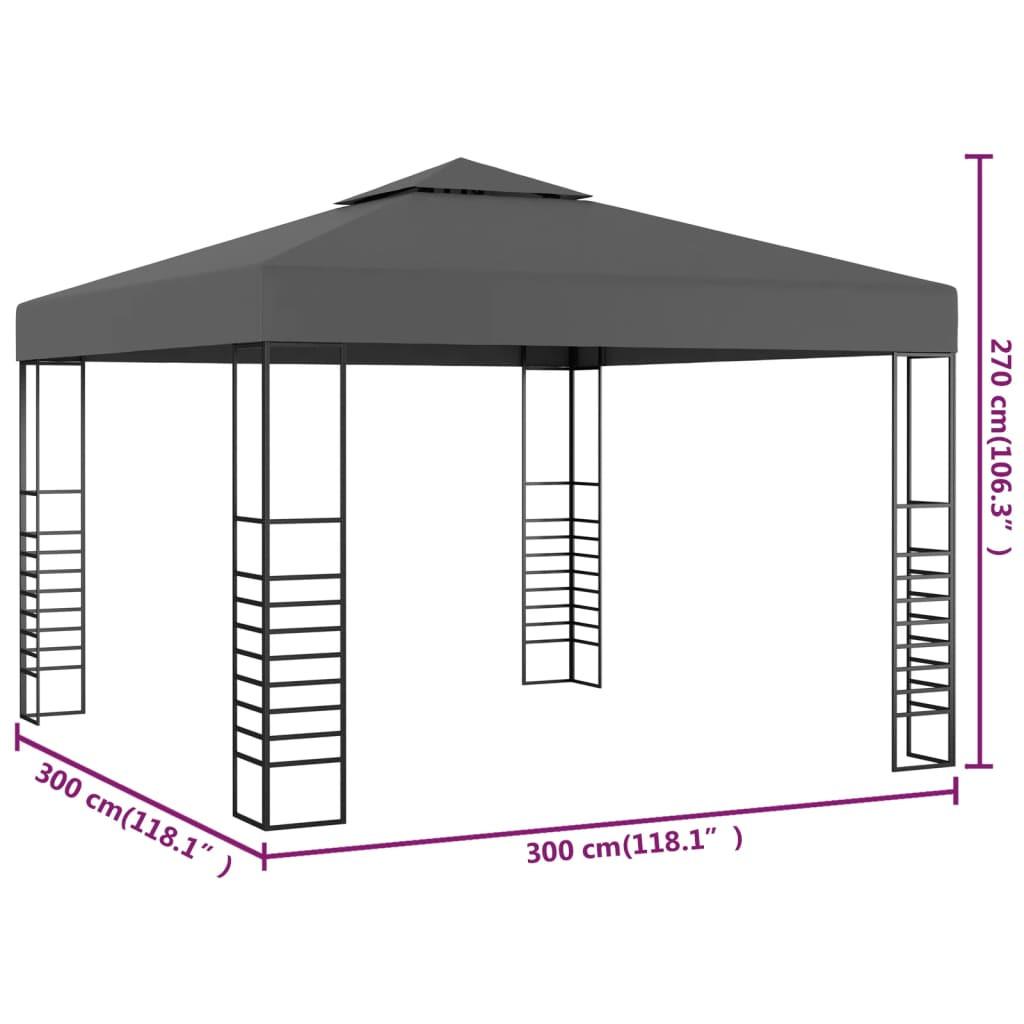 VidaXL Gartenpavillon gewebe  