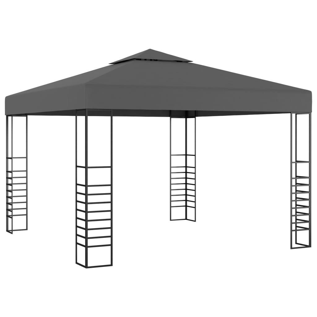 VidaXL gazebo da giardino Tessuto  