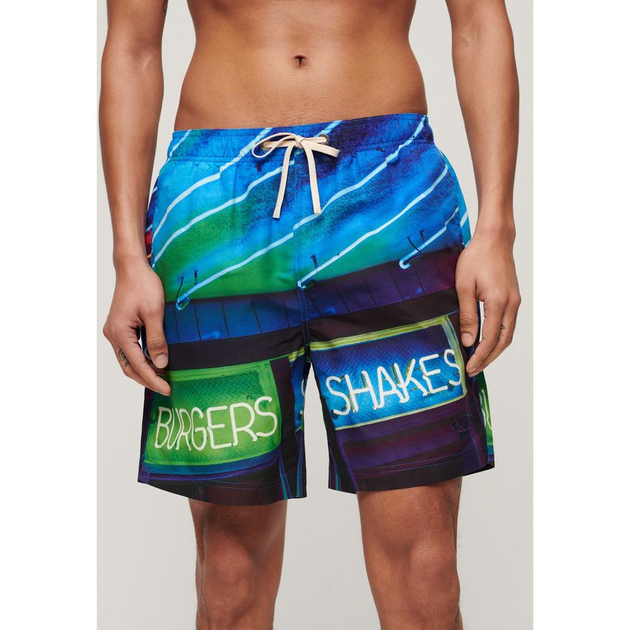 Superdry Photographic Badehose  