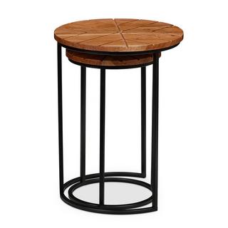 Northio Ensemble de 2 tables en acacia  