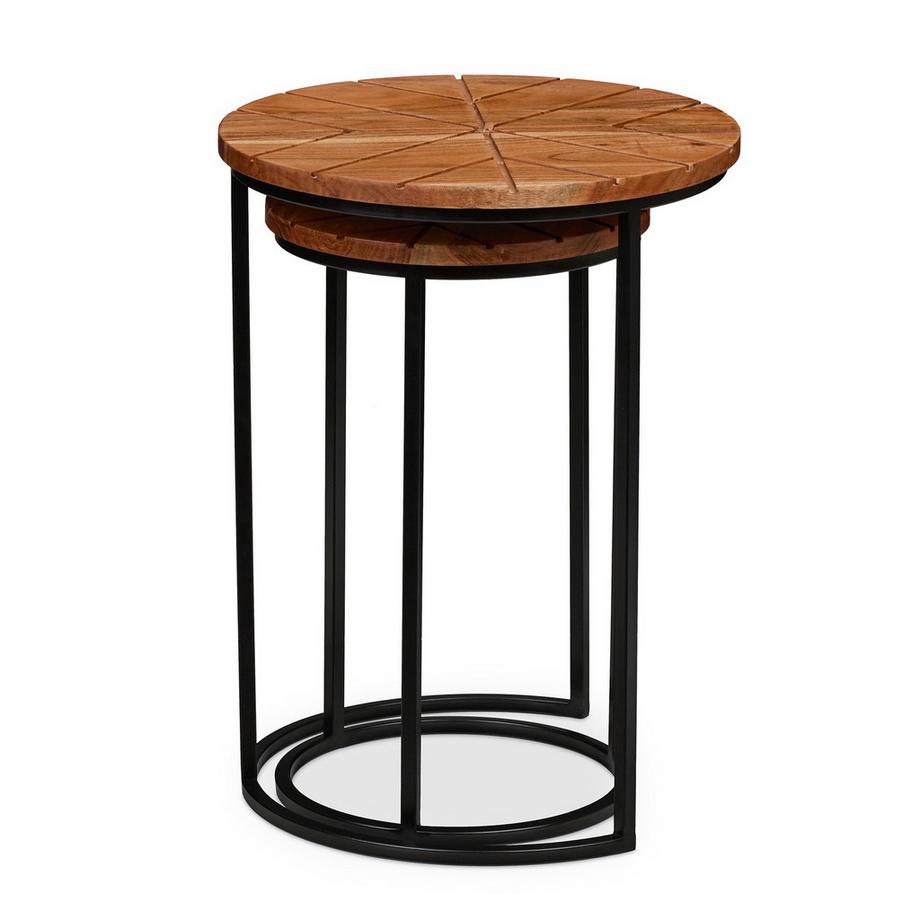 Northio 2er-Set Akazientische  