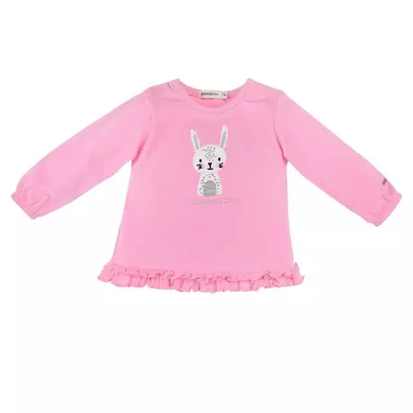 Bondi Kleinkinder langarm Shirt Mommy love  Pink