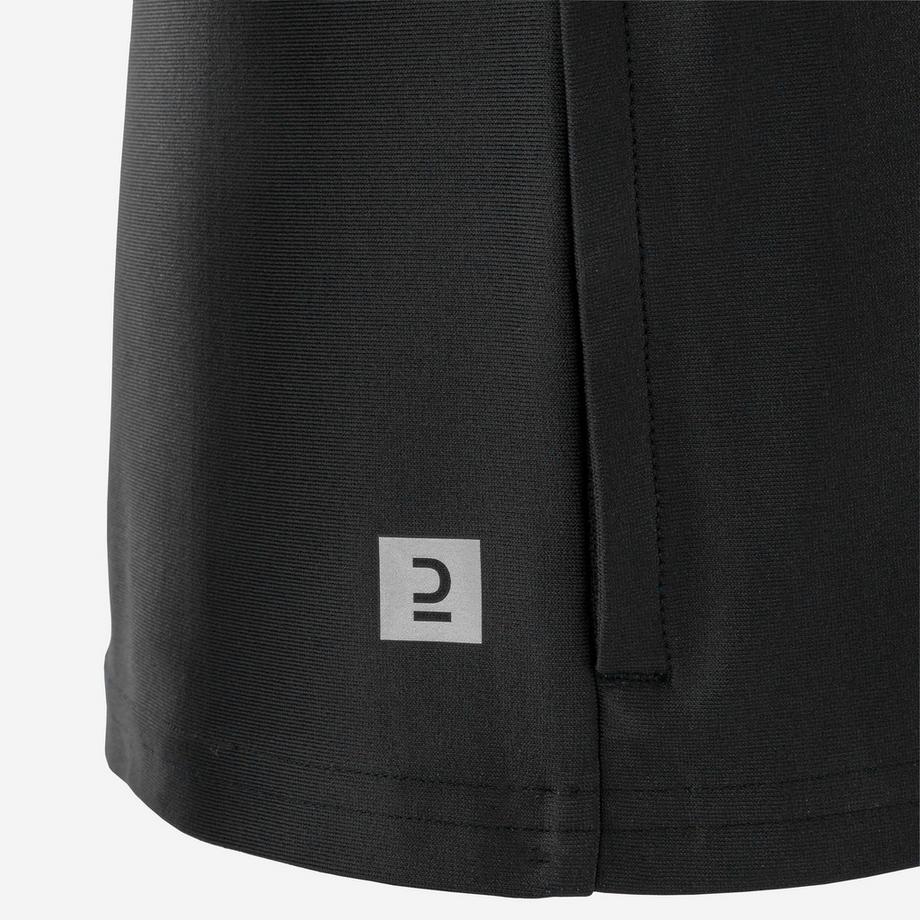 KIPSTA  Felpa da calcio bambino con zip poliestere 