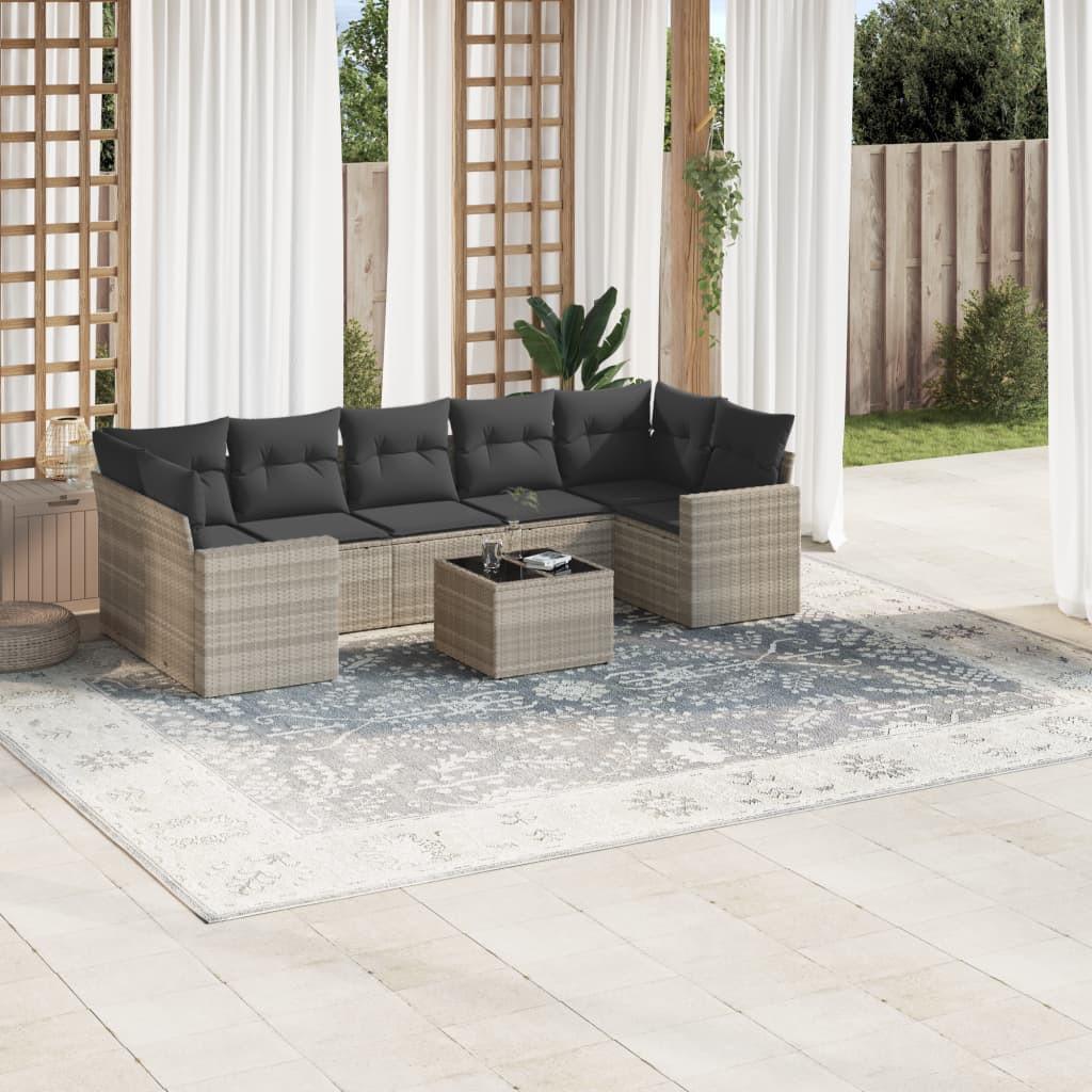 VidaXL Garten sofagarnitur poly-rattan  