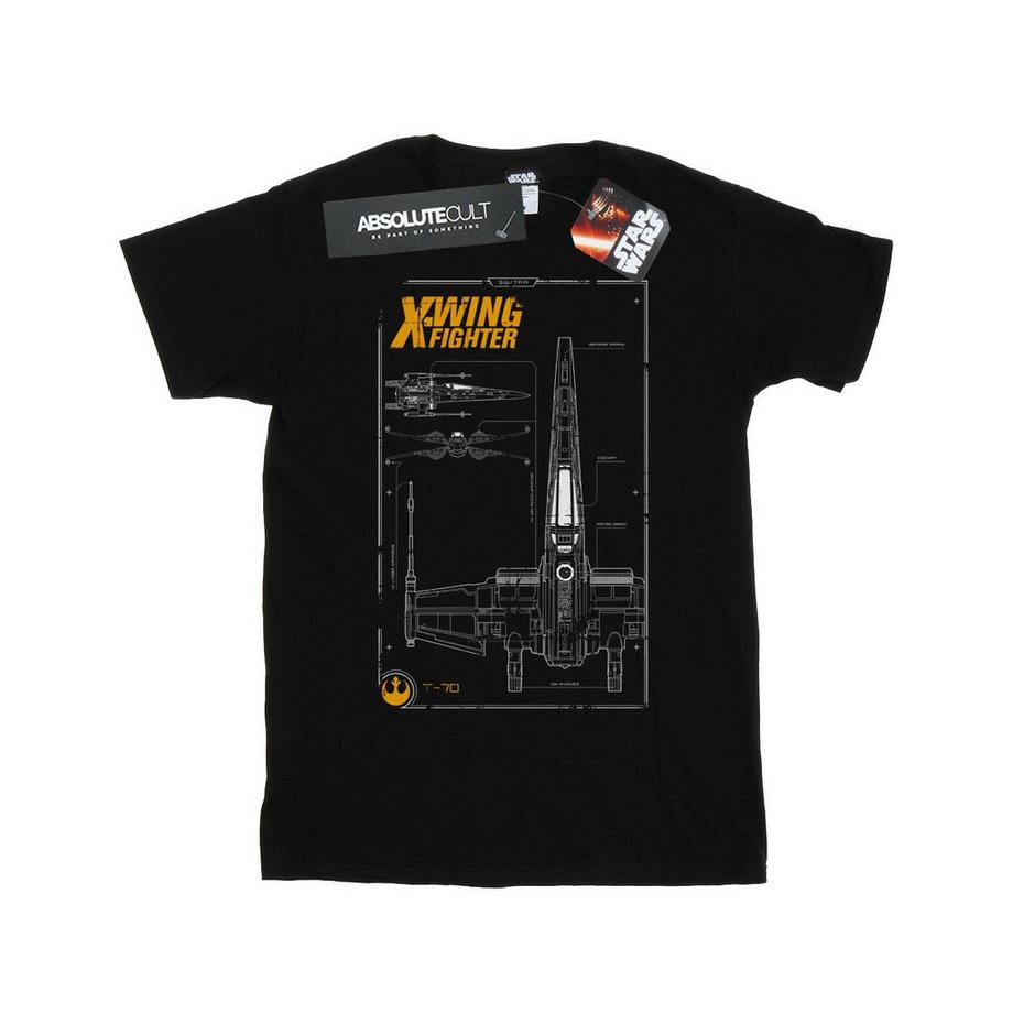 Force Awakens XWing Manual TShirt