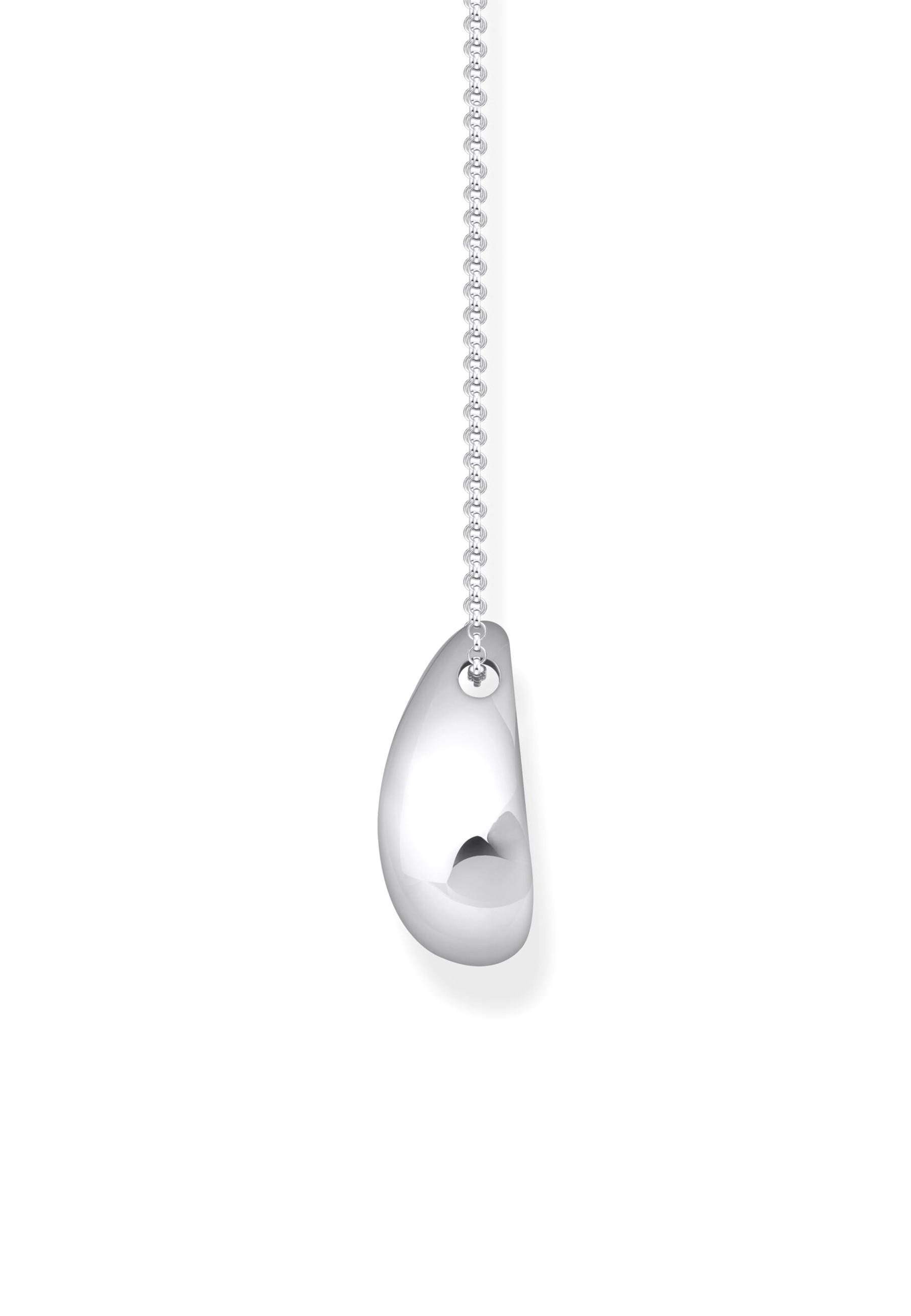 Thomas Sabo  Collier bio en forme de goutte d'eau en argent 