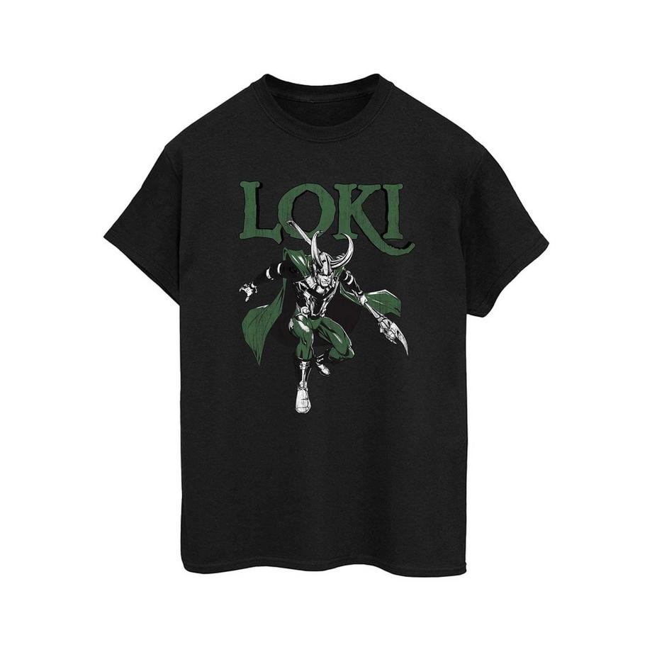 MARVEL Loki T-Shirt Stampata  