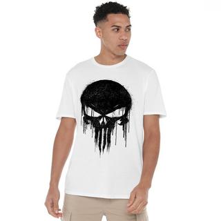 The Punisher The Punisher Totenkopf Grafik Print T-Shirt  