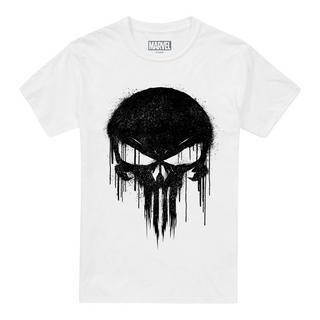 The Punisher The Punisher Totenkopf Grafik Print T-Shirt  