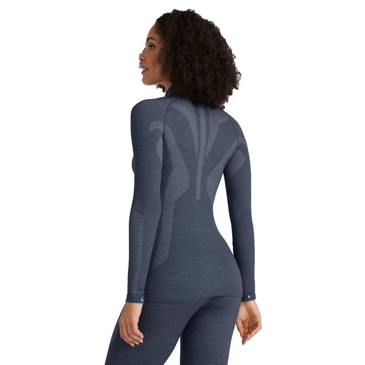 FALKE T-shirt Manches Longues Half Zip  